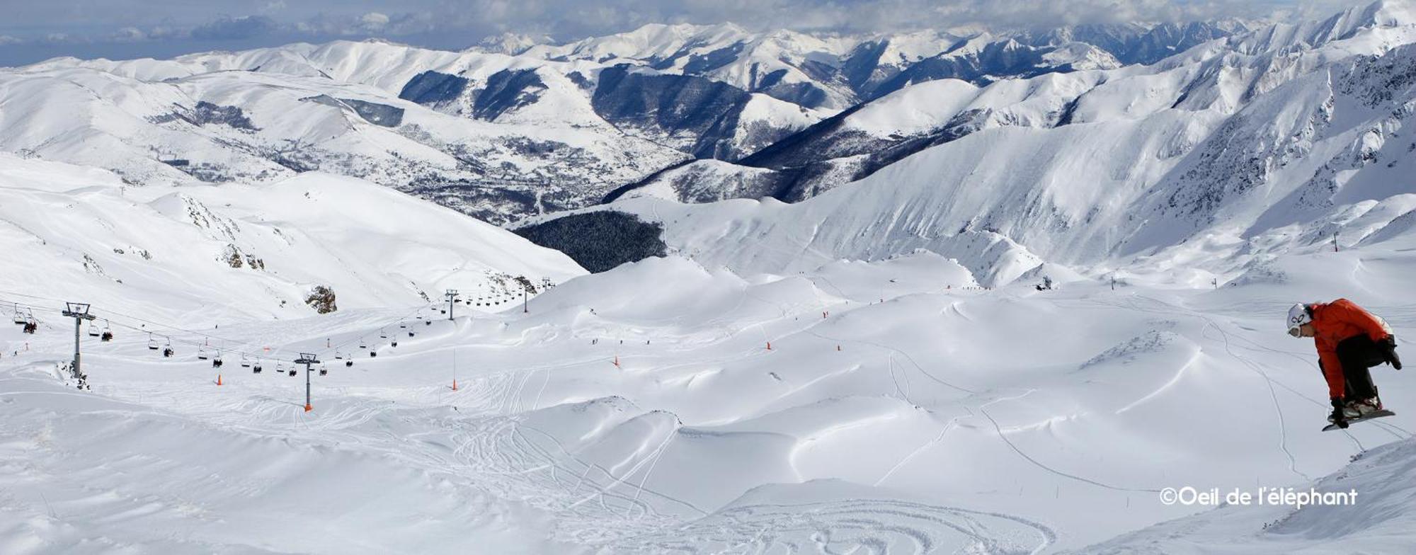 דירות Génos Les Gourgs Blancs - 80M Des Pistes - 6 Personnes מראה חיצוני תמונה