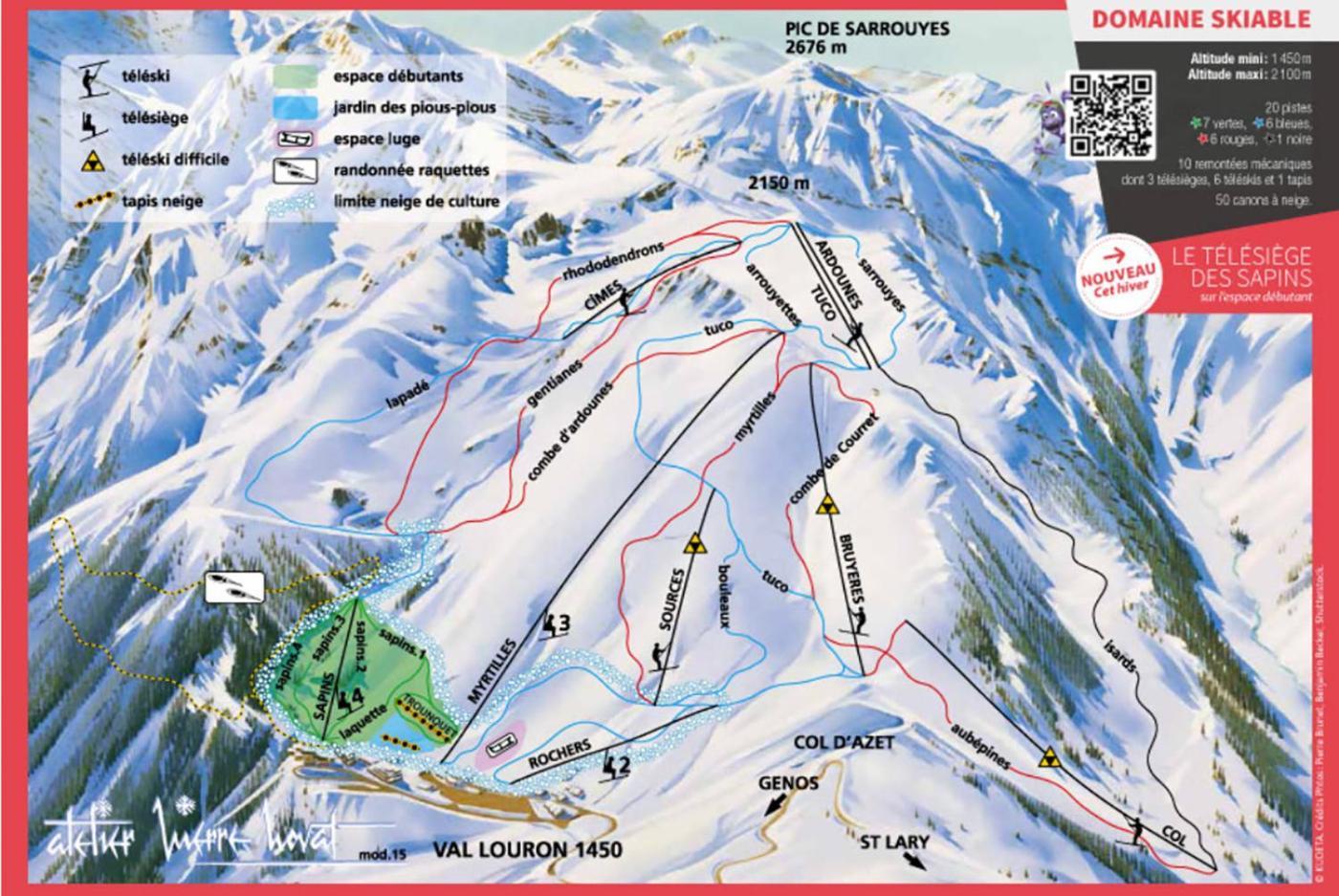 דירות Génos Les Gourgs Blancs - 80M Des Pistes - 6 Personnes מראה חיצוני תמונה